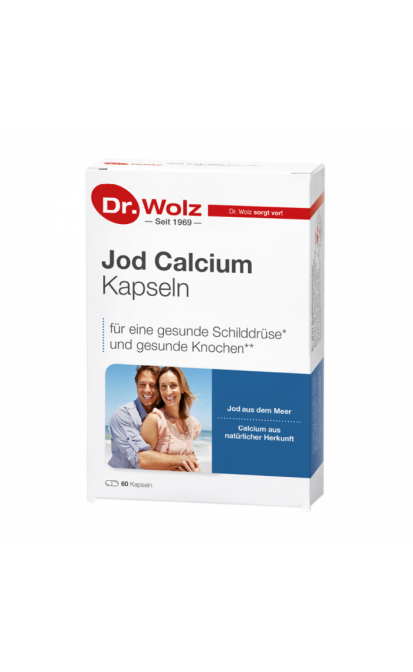 DR. WOLZ JOD - CALCIUM, 60 kapsulių