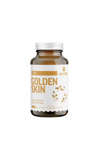 ECOSH GOLDEN SKIN, 90 kapsulių