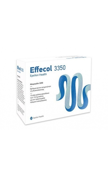 EFFECOL 3350 EPSILON HEALTH 12 paketėlių po 13,3 g