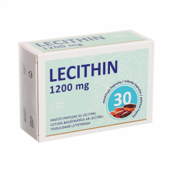 EV LECITHIN, 30 minkštų kapsulių