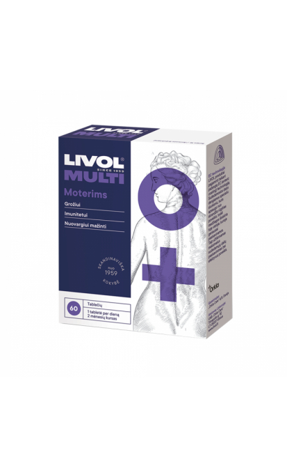 LIVOL MULTI MOTERIMS, 60 tablečių