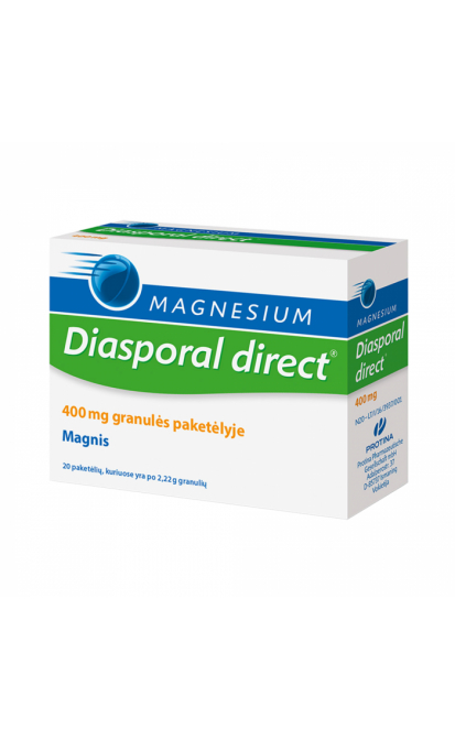 MAGNESIUM DIASPORAL DIRECT, Granulės, N20