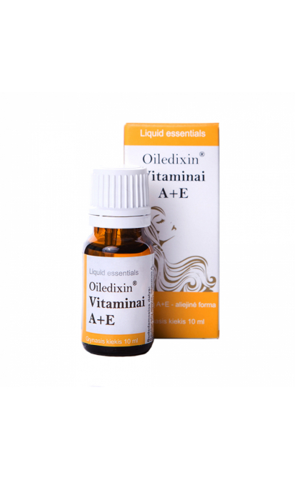 OILEDIXIN vitaminai A + E, 10 ml