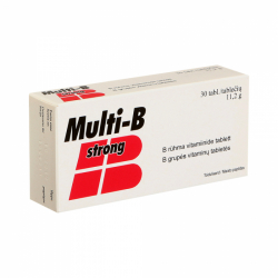 VITABALANS MULTI-B STRONG, 30 tablečių